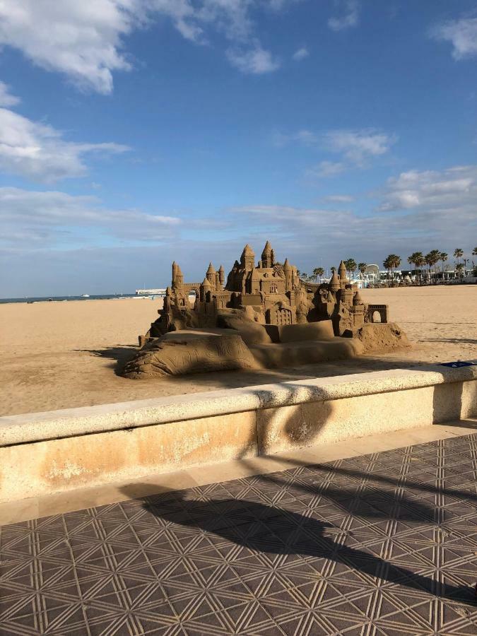 Beach-Arenas Appartement Valencia Buitenkant foto